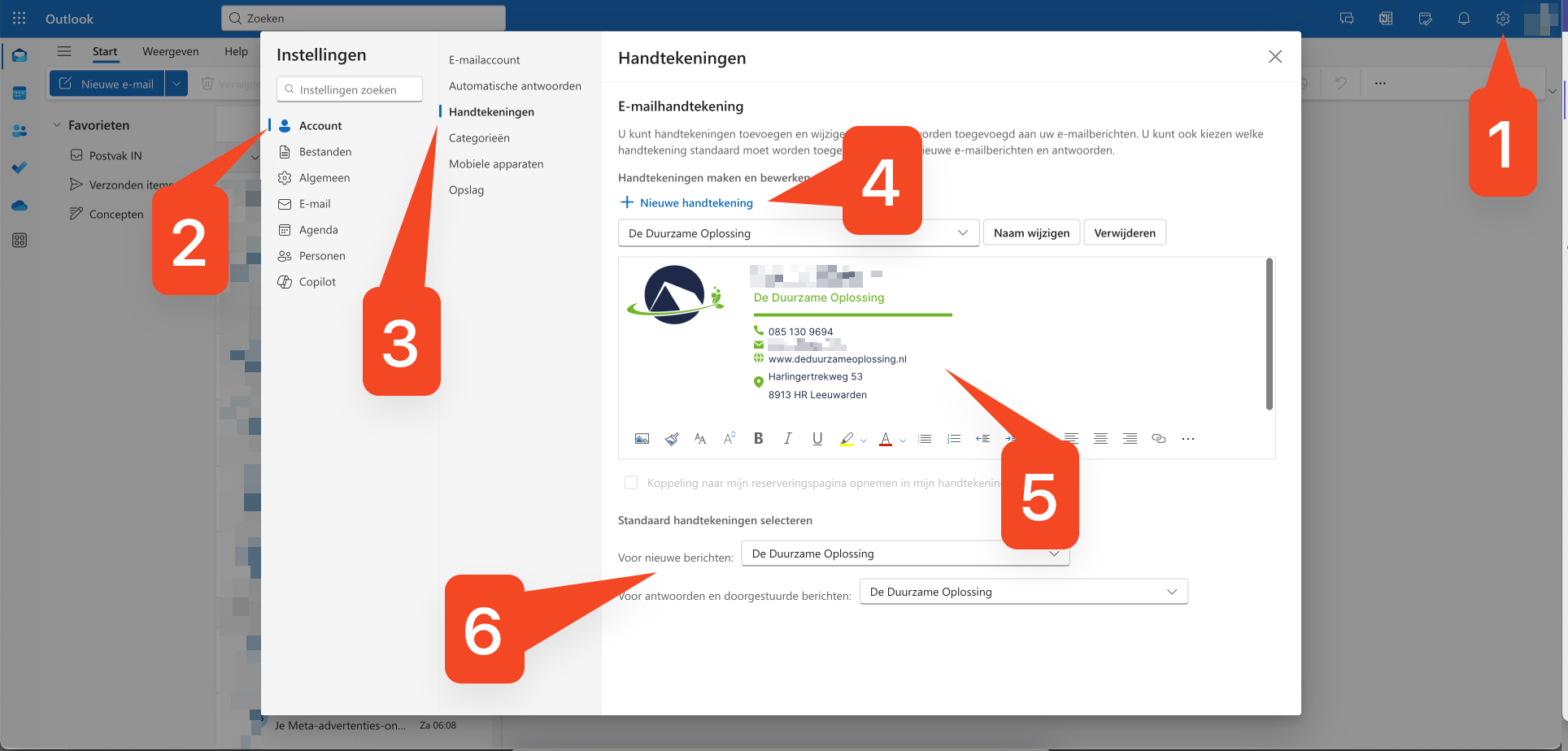 Voorbeeld screenshot